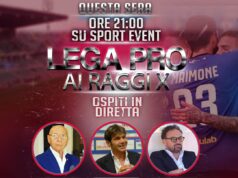 STASERA ALLE 21 DIRETTA SPORT EVENT CON “LEGA PRO AI RAGI X” IN COMPAGNIA MIA E DELL’AVVOCATO ANTONIO GRIMALDIOSPITI:GIORNALISTA VINCENZO PINTO-MISTER NELLO DI COSTANZO-DIRETTORE SPORTIVO BISCEGLIE LIVIO SCUOTTOVI ASPETTIAMO NUMEROSI COME SEMPREsportevent #LegaPro #ledirettelive