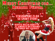 Questa sera ore 21:00 Merry Christmas con Marianna Fortuna ospite il sindaco di Striano Antonio del Giudice.Segui la diretta sulla pagina Facebook.