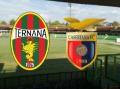 CASERTANA: a Terni sconfitta netta