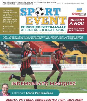 Numero 63 Anno III del settimanale Sport Event