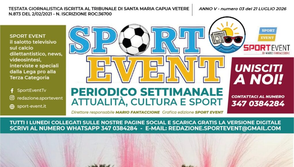 Numero 3 Anno V del 22 Luglio 2026