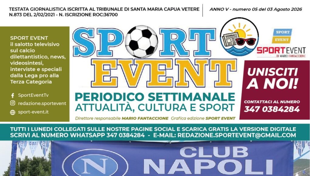 Numero 5 Anno V del 3 Agosto 2026