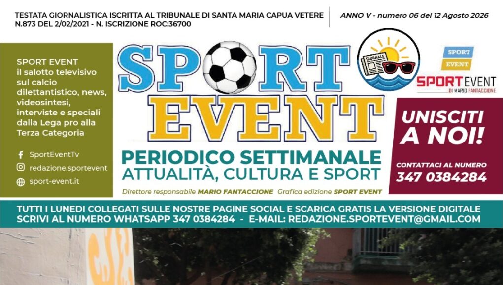 Numero 6 Anno V del 12 Agosto 2026